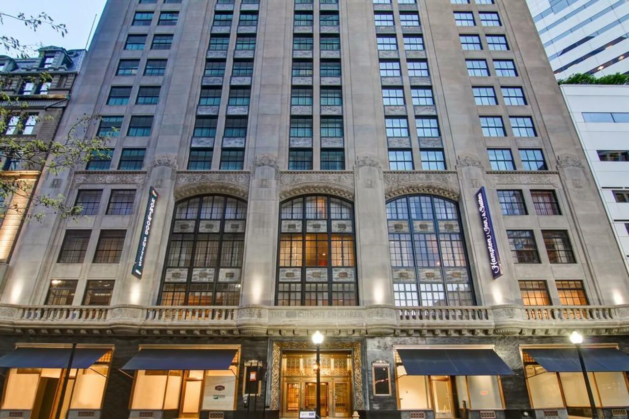 Hampton Inn And Suites Cincinnati - Downtown Exterior foto